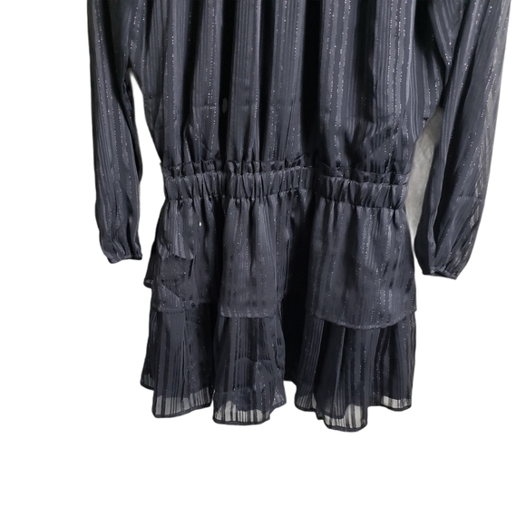 Generation Love Sydney Stripe Blouson Black Dress - Picture 6 of 11